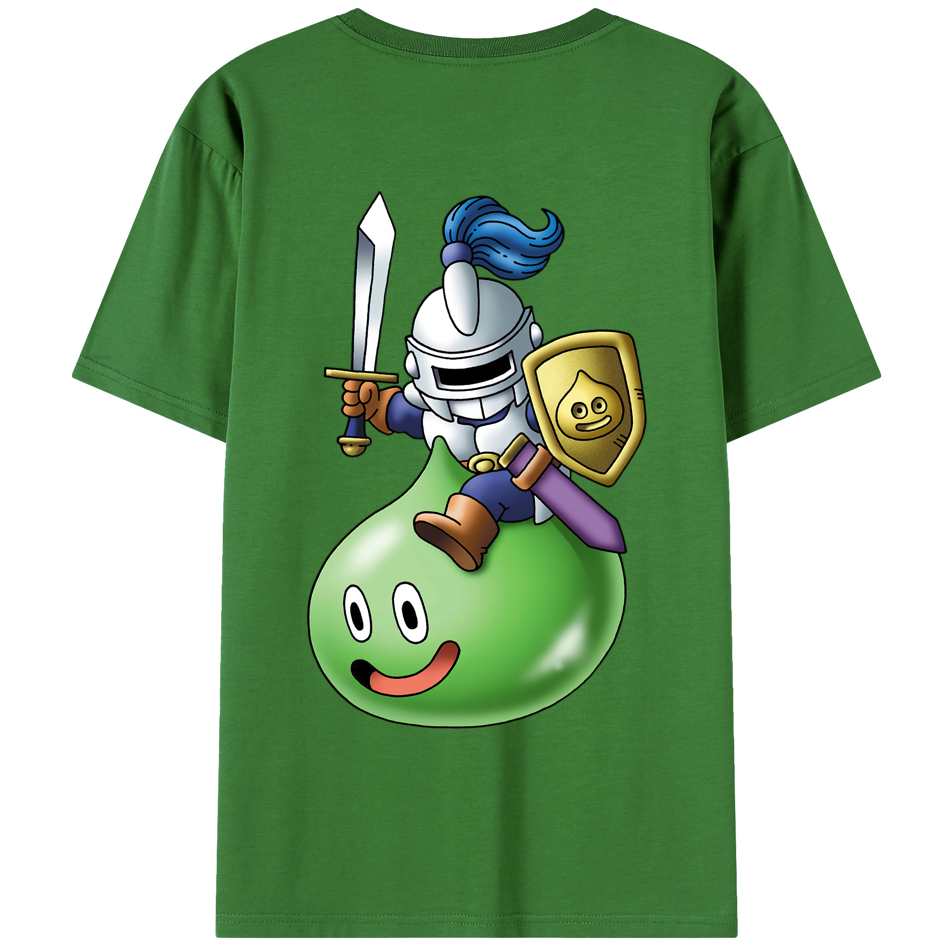 （画像用） ドラゴンクエスト Doragon Kuesuto Dragon Quest レディース半袖Tシャツ(バックプリント)